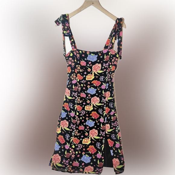 Betsey Johnson Penelope Vibrant Floral Midi Dress - Picture 3 of 6